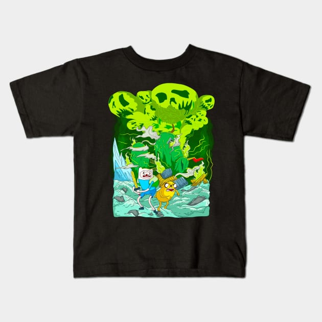 Finn and Jake Kids T-Shirt by soondoock